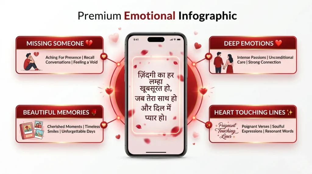 Heart Touching Love Shayari in Hindi